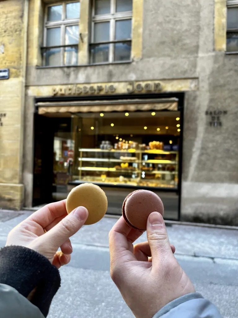 Macarons in Metz, Frankreich