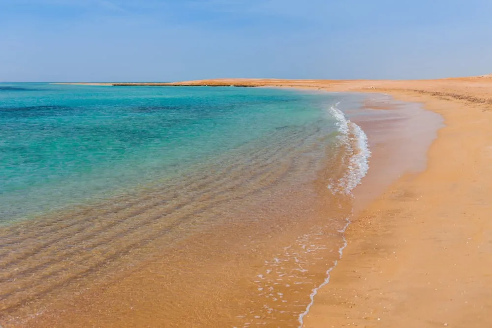 Malerischer Strand im Ras-Mohammed-Nationalpark