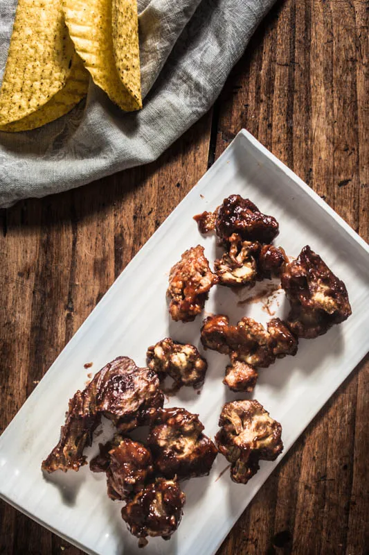 Marinierte Blumenkohl-Wings