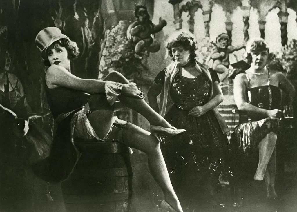 Marlene Dietrich in "Der blaue Engel"