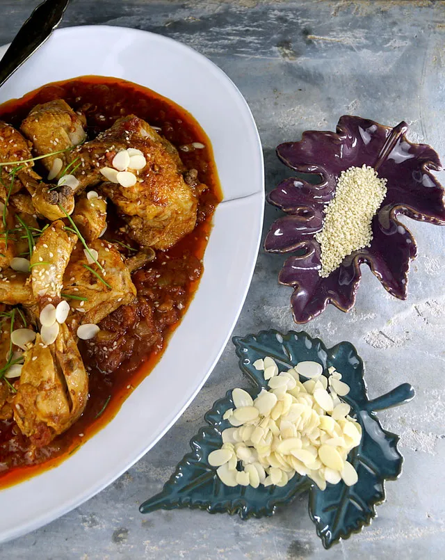 Marokkanisches Schmorhähnchen