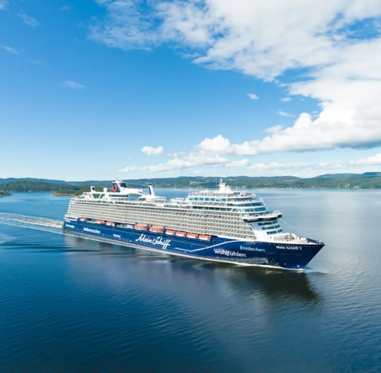 Mein Schiff 7 in Norwegen