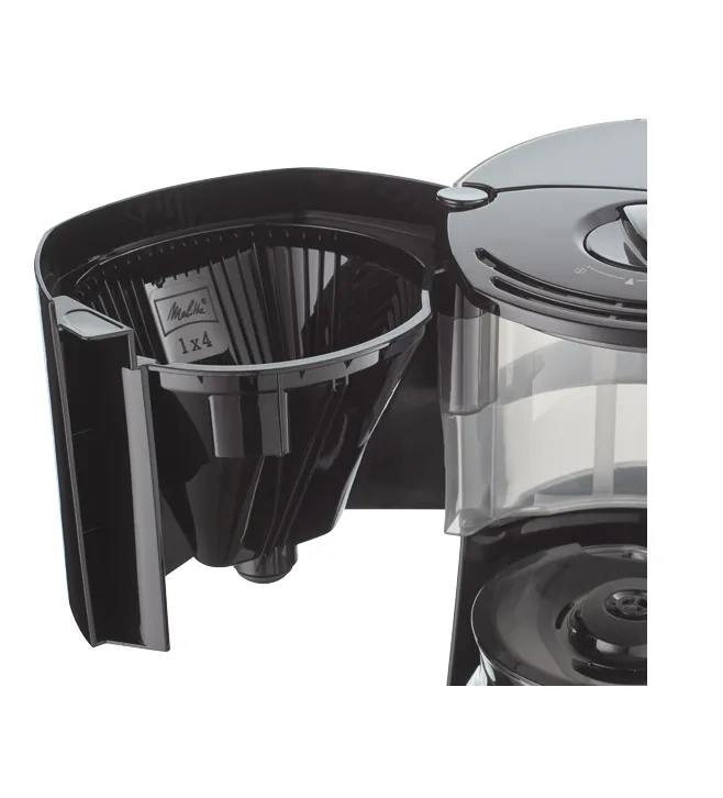 Melitta Enjoy Top Filterkaffeemaschine beim Brühvorgang