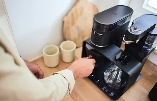 Melitta EPOS Filterkaffeemaschine mit Kaffeekanne