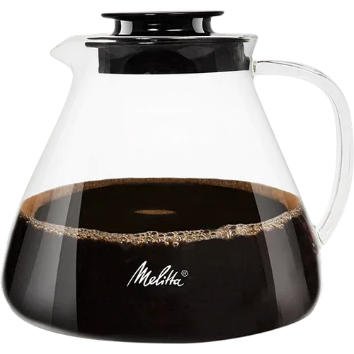 Melitta Pour Over Glaskanne 1l, perfekt für die Zubereitung von Filterkaffee, günstig im Outlet.