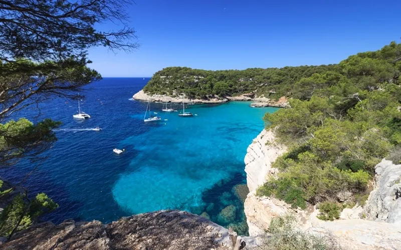 Menorca Cala Mitjana