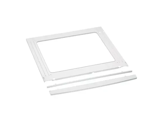 Miele WTV 412 Zwischenbausatz, universell einsetzbar für verschiedene Miele Waschmaschinen und Trockner, Farbe Lotosweiß