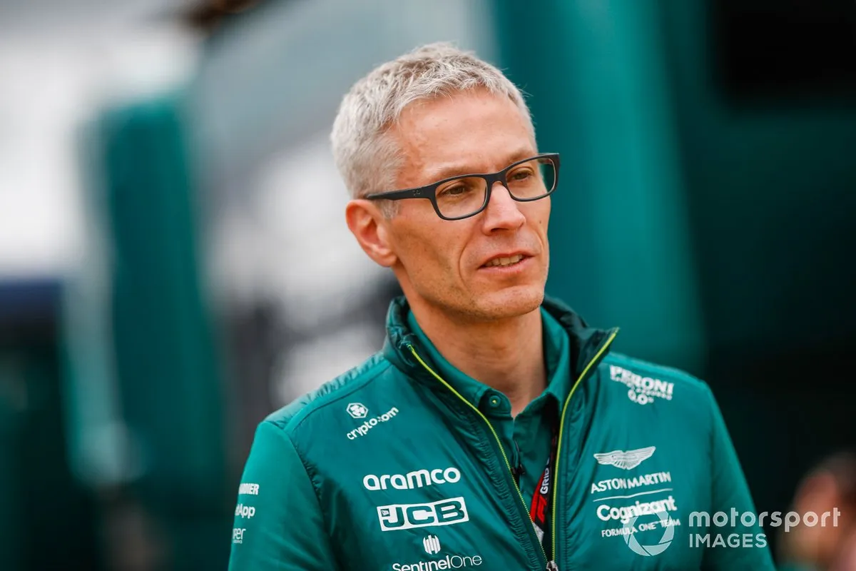 Mike Krack, Teamchef von Aston Martin F1, im Jahr 2022