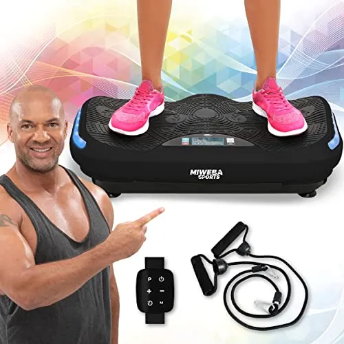 Miweba Sports Fitness 4D Wave Vibrationsplatte MV300 im Test