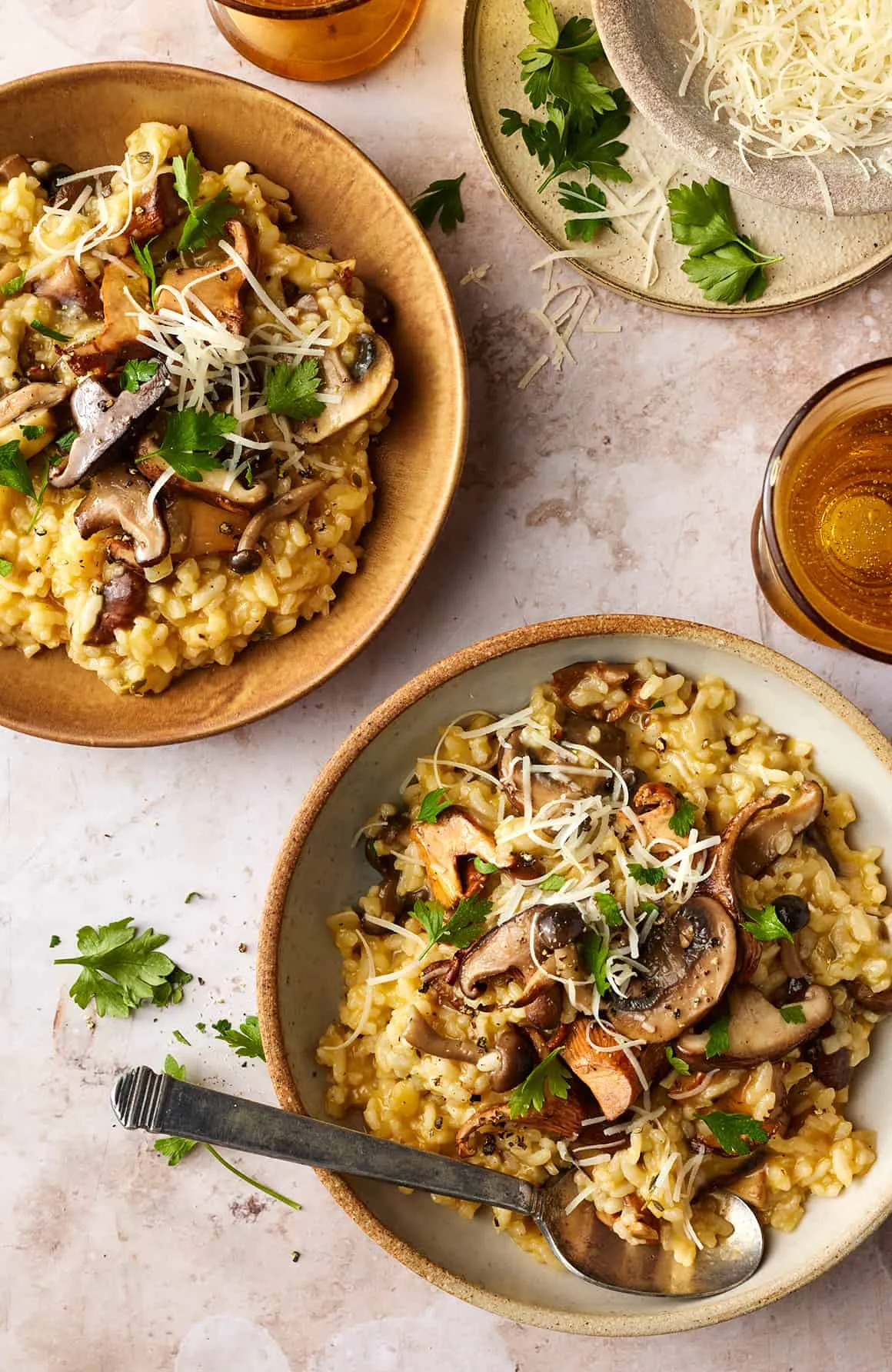 Mushroom risotto recipe