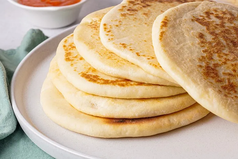 Naan Brot aus Indien