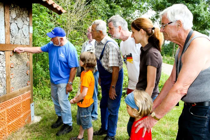 NABU-Aktive auf Exkursion. - NABU/ Franz Fender