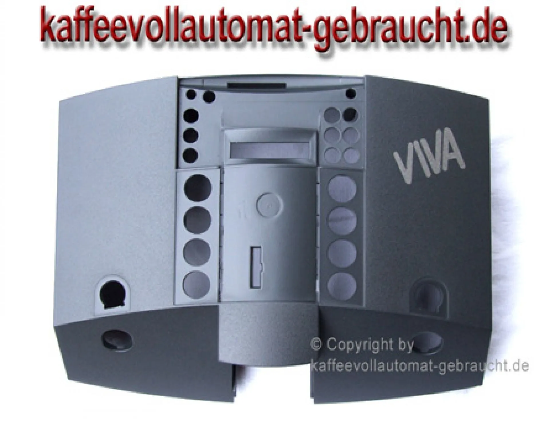 Neue Frontblende in schwarz-grau inkl. Tastaturaufkleber