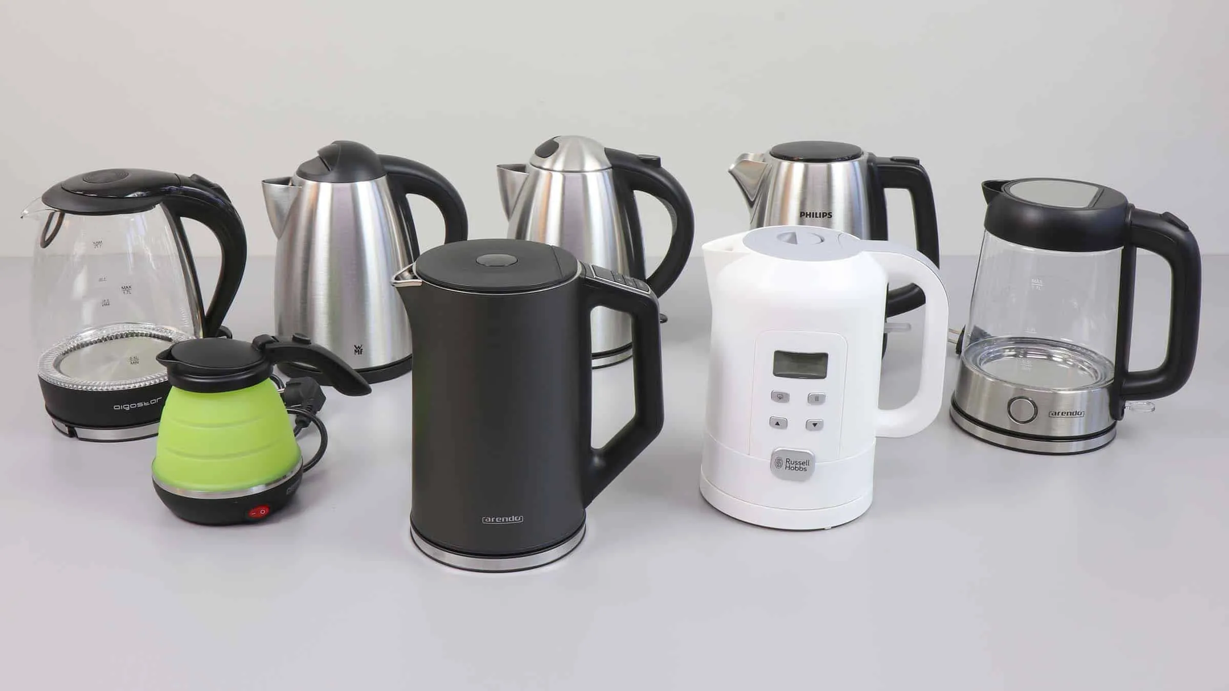 Neue Wasserkocher im Test: Erste Eindrücke