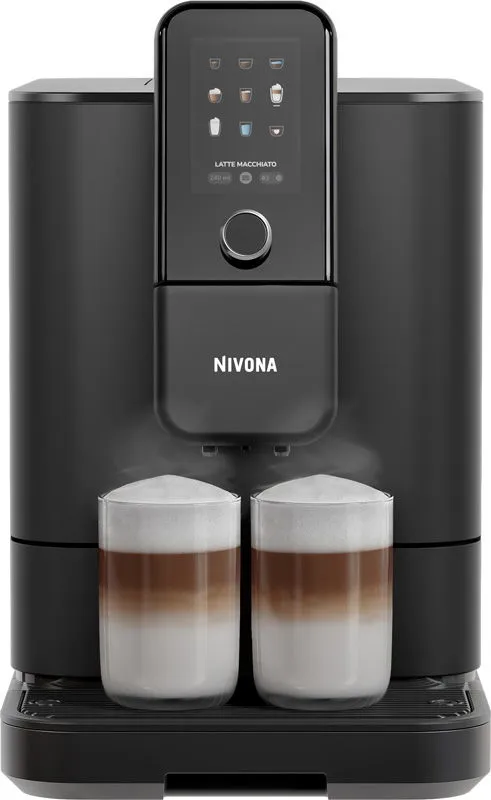 NIVO 8101 Kaffeevollautomat für Espresso, Kaffee, Cappuccino, Latte Macchiato, Caffè Americano