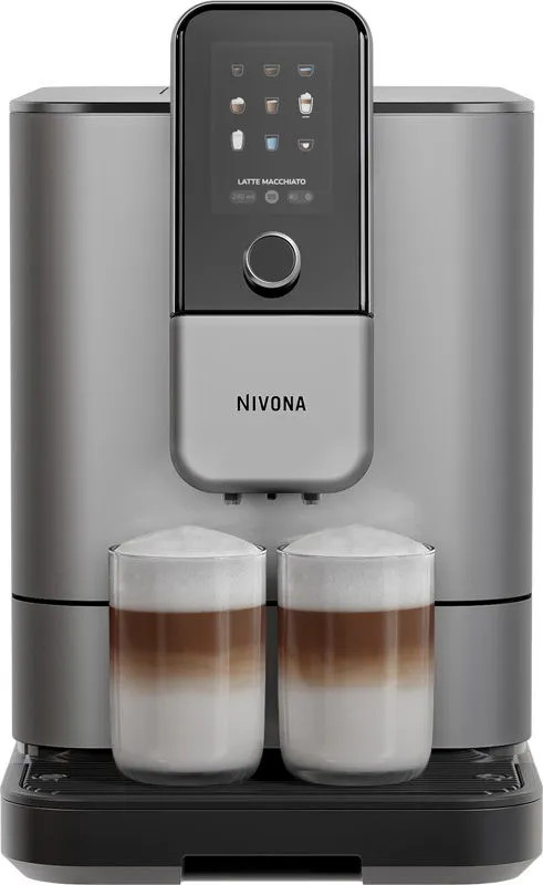 NIVO 8103 Kaffeevollautomat für Espresso, Kaffee, Cappuccino, Latte Macchiato, Caffè Americano