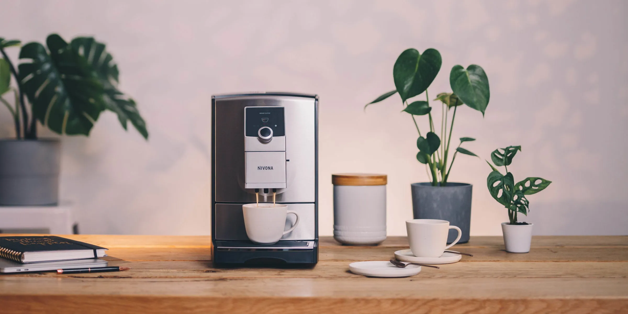 Nivona CafeRomatica 7er Serie für Cappuccino und Latte Macchiato auf Knopfdruck