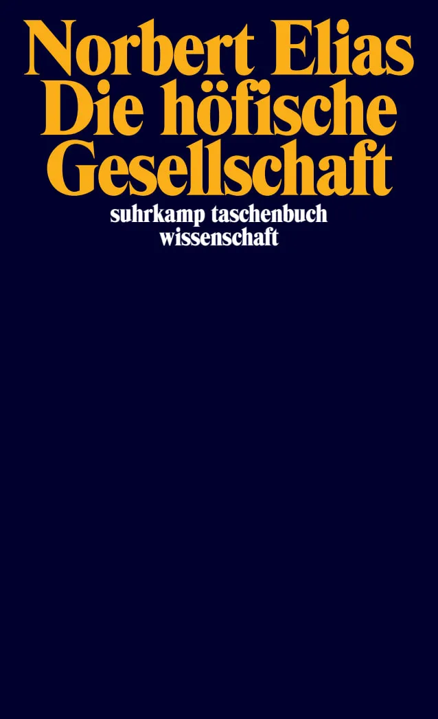 Norbert Elias Die höfische Gesellschaft Buchcover
