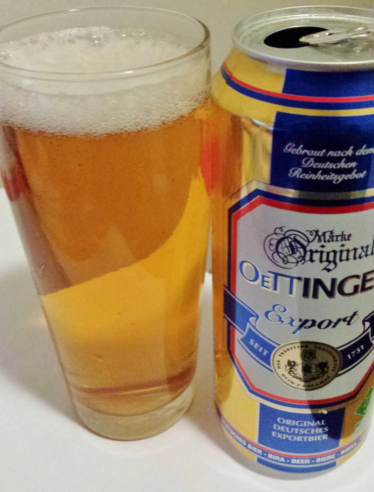 Oettinger Export Dosen: Deutsche Biermarke mit hohem Automatisierungsgrad