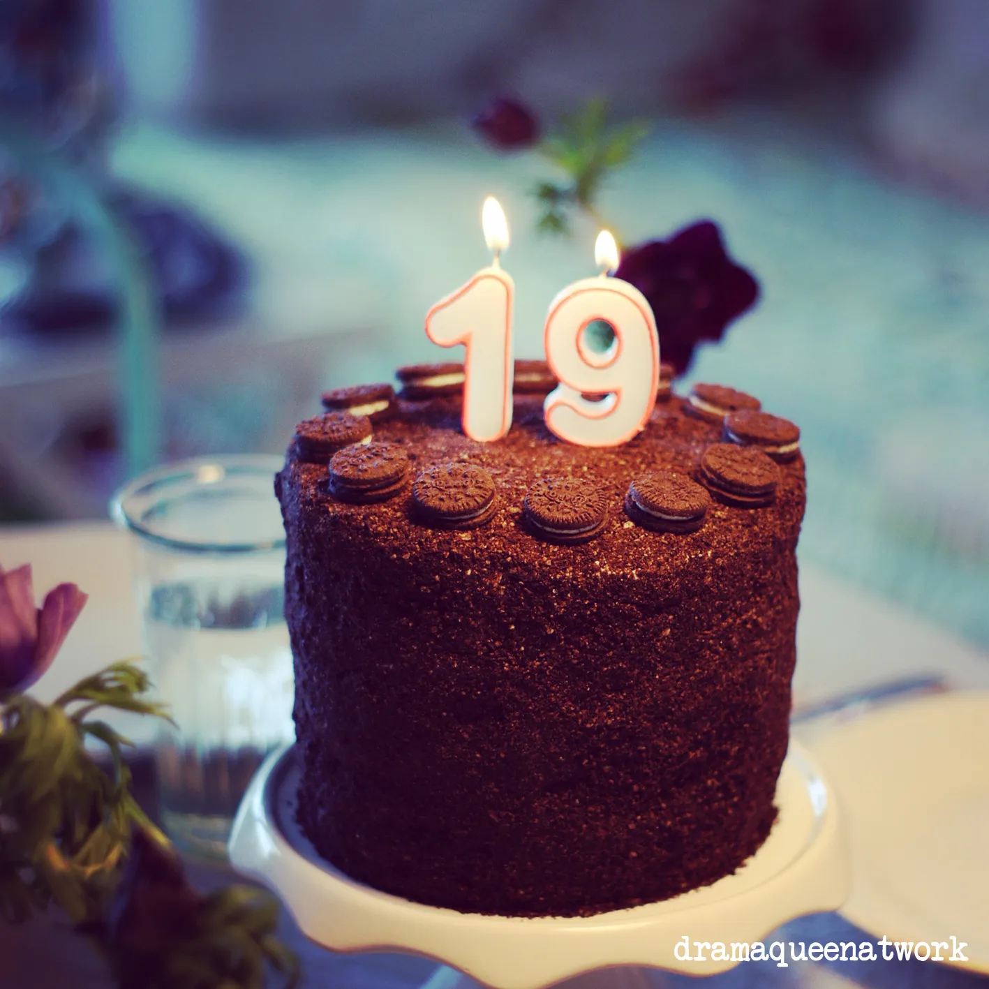 Oreo-Torte als Geburtstagskuchen für den 19. Geburtstag