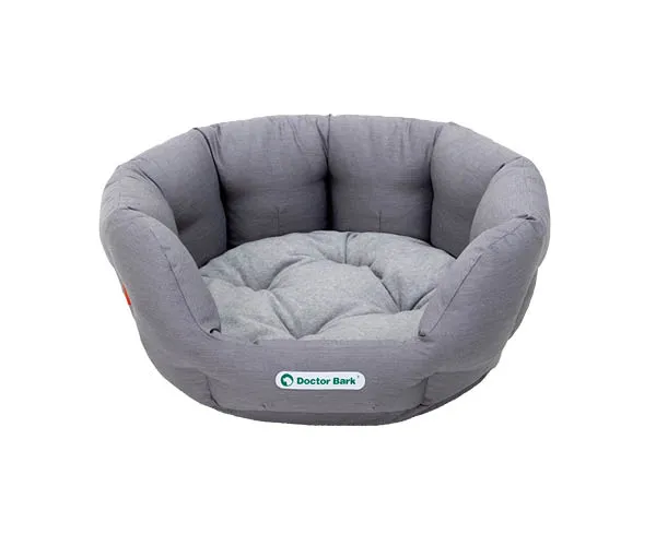 Orthopädisches Hundenest Red Label mit weichem Fleece und stützender Polsterung