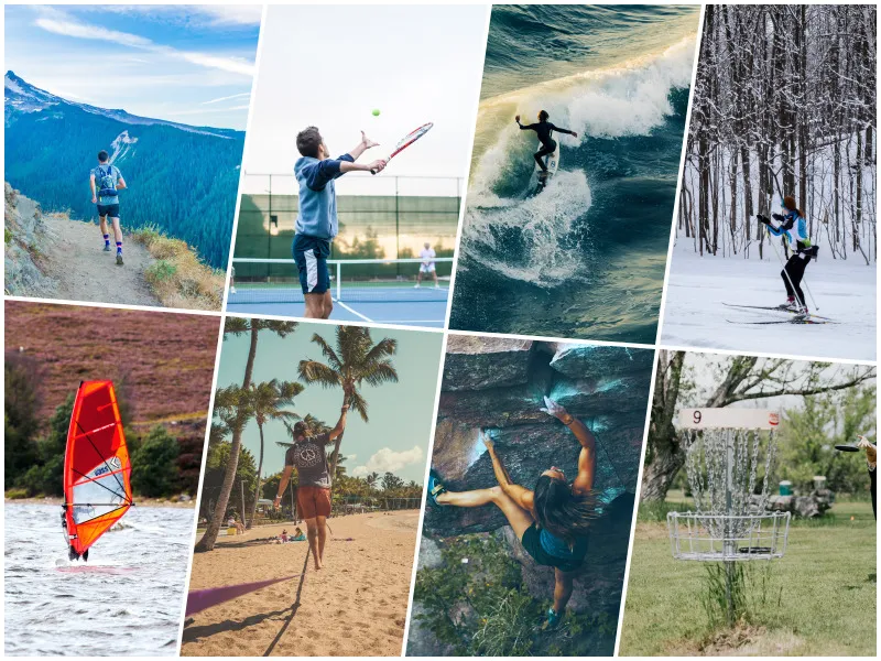 Outdoor-Sportarten-Ideen