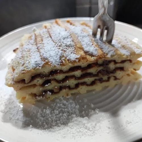 Pancakes mit Nutella aus dem OptiGrill