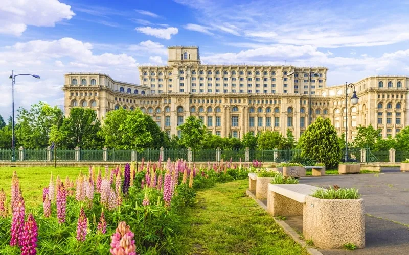 Parlamentsgebäude Bukarest, Rumänien