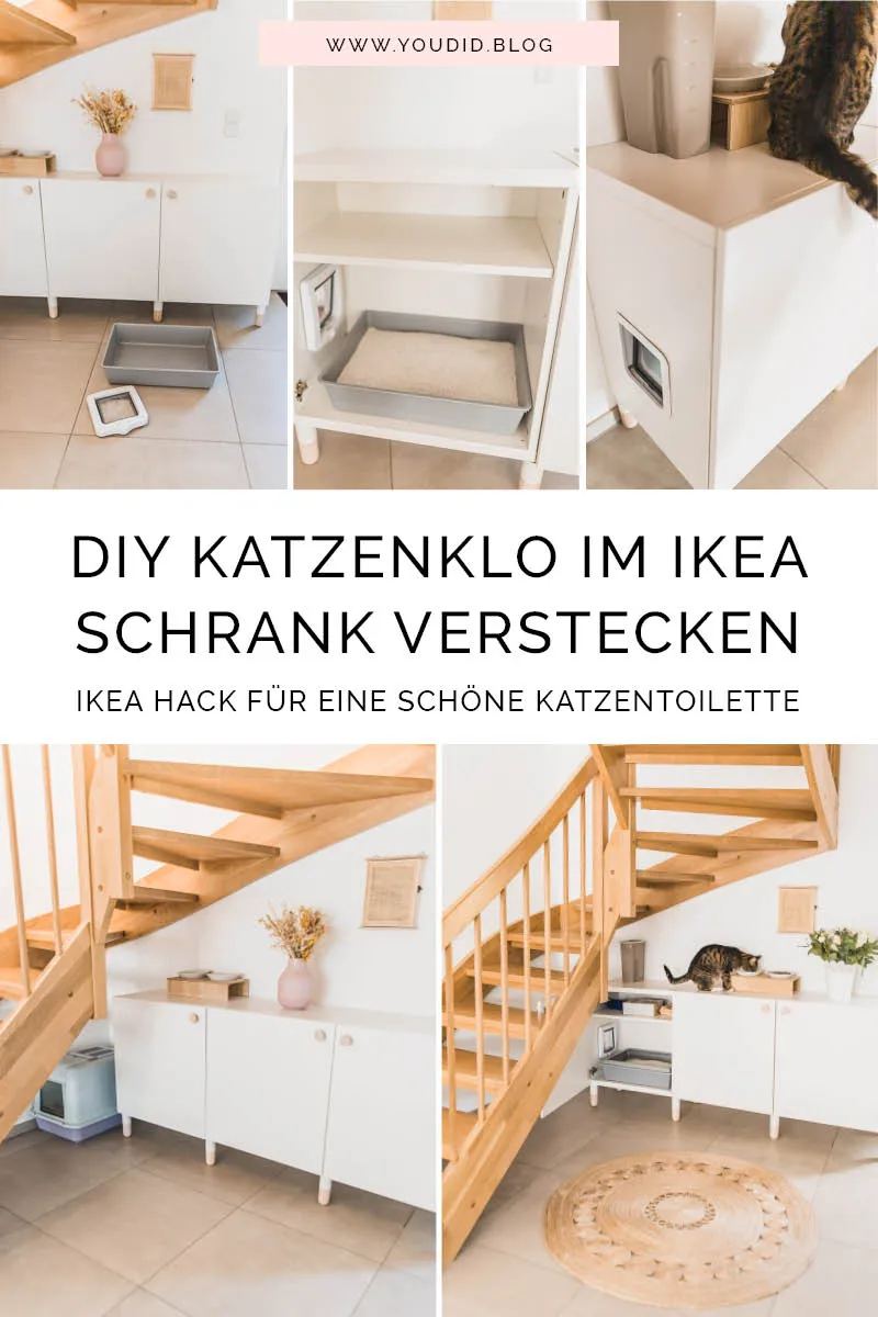 Paul und Lina, die Inspiration für den IKEA Besta Katzenklo Schrank