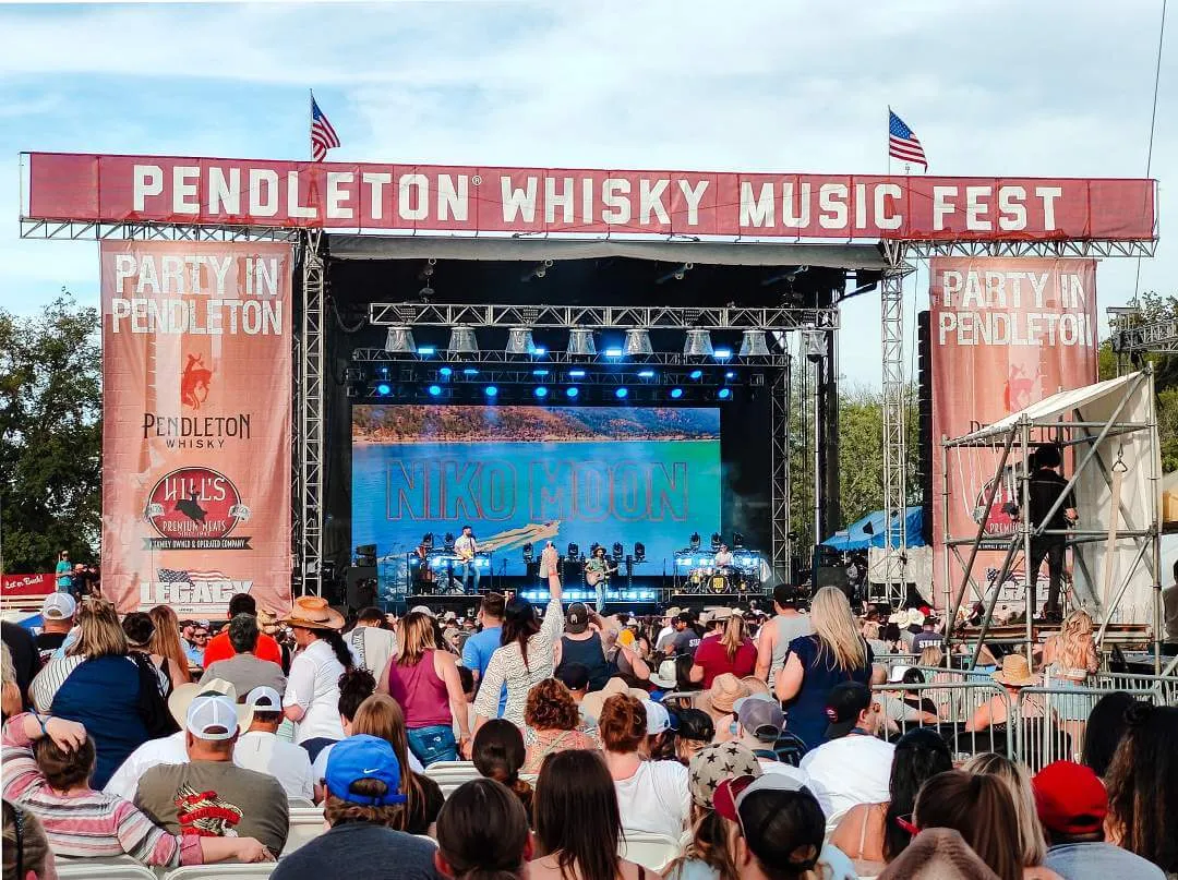 Pendleton Whisky Music Festival in July