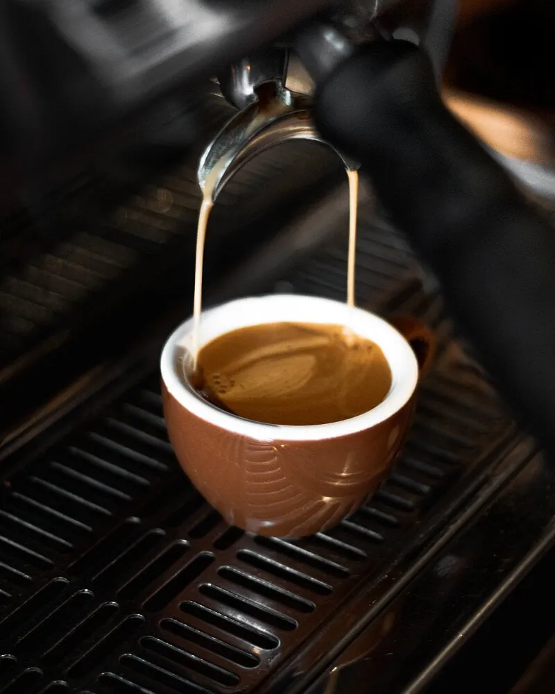 Perfekter Espresso mit goldener Crema aus einer Gaggia Siebträgermaschine