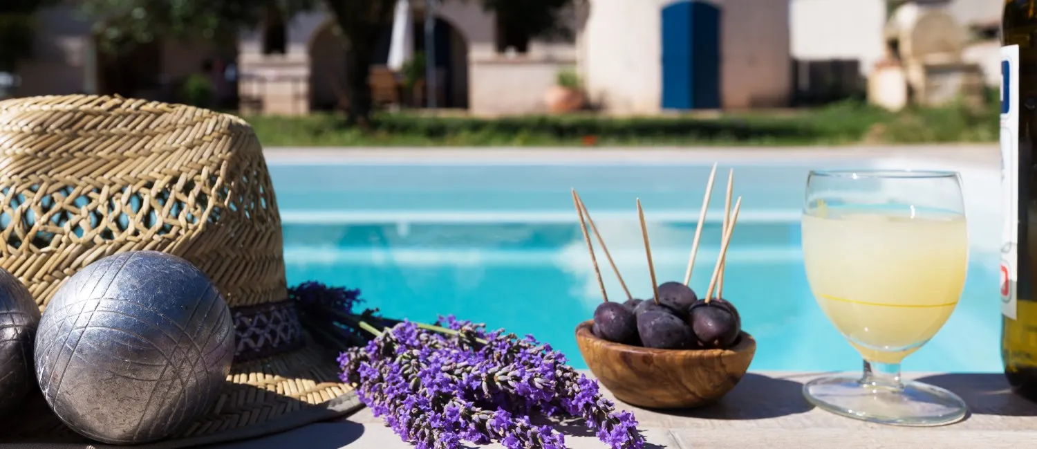 Pernod wird gemischt