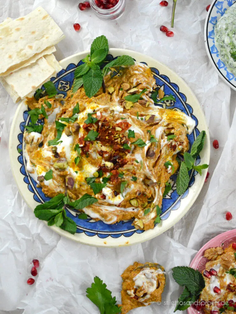 Persischer Auberginen Dip