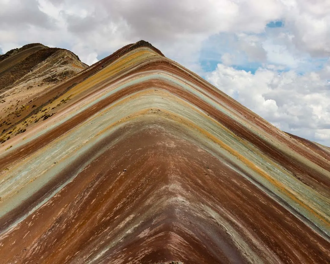peru rainbow mountain bunte landschaft