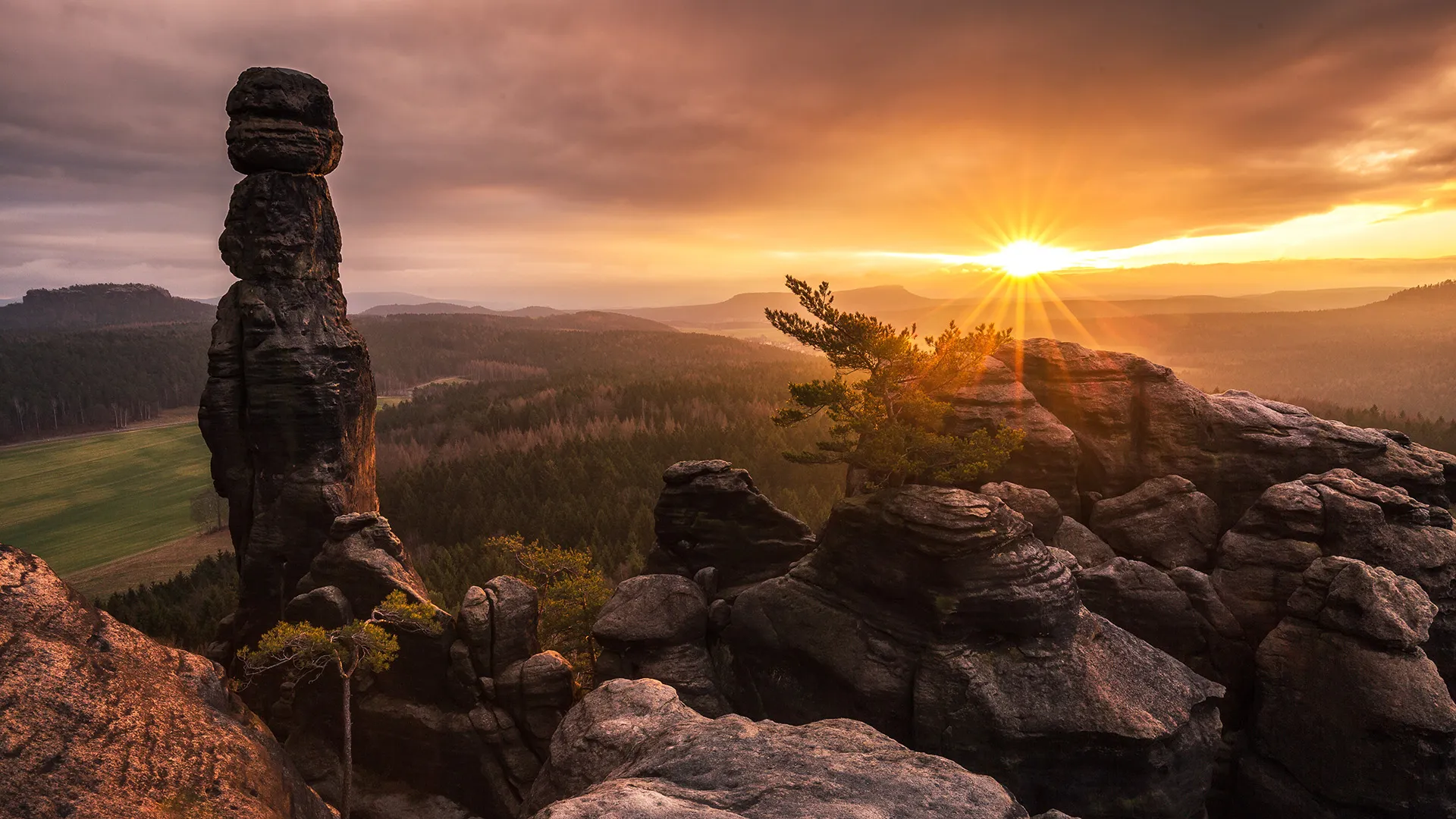 Pfaffenstein in der Sächsischen Schweiz