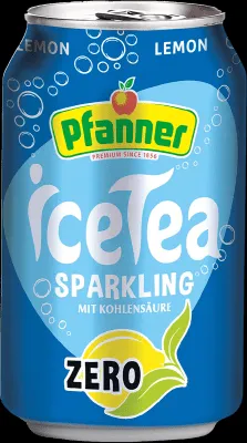 Pfanner Eistee Lemon Zero Sparkling (1 x 0.33 l)