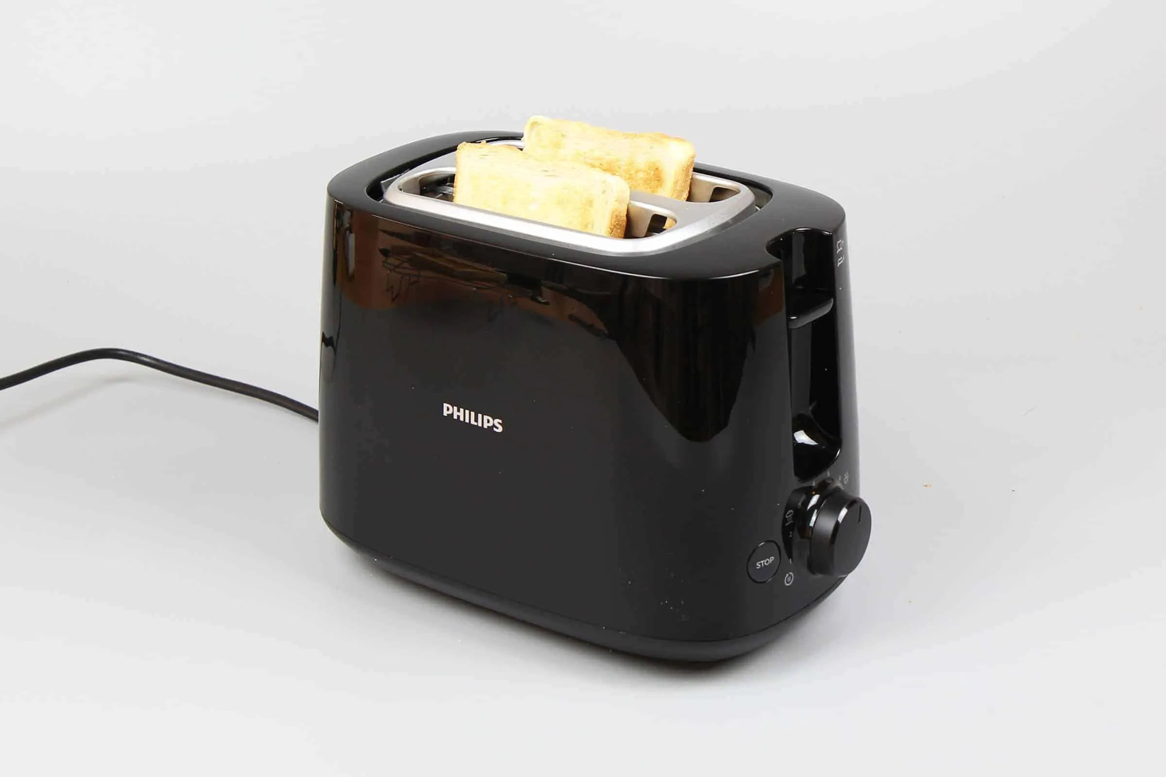 Philips HD2581/90 Toaster: Detail der Bräunungsstufen