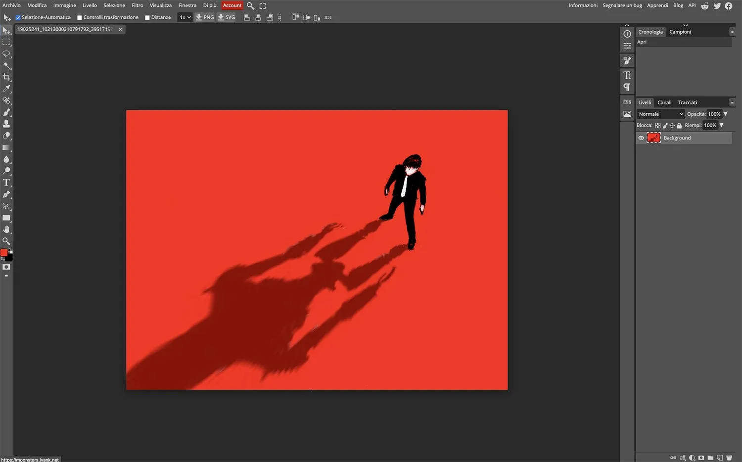 Photopea ist ein kostenloses Online-Grafikprogramm