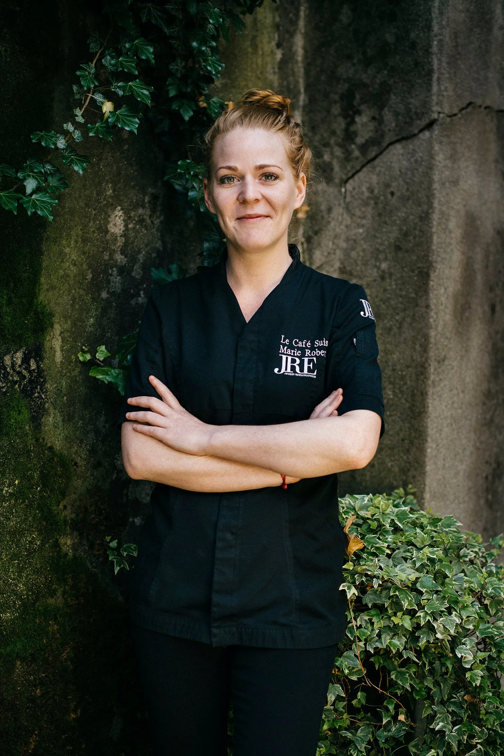 Porträt von Marie Robert, Gault-Millau Köchin des Jahres, im Café Suisse