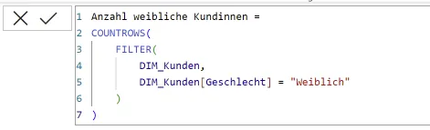 Power BI ZÄHLENWENN mit DAX: Einführung in die bedingte Zähllogik