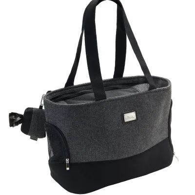 Praktische Hunter Tragetasche Barcelona für Katzen mit optimaler Belüftung