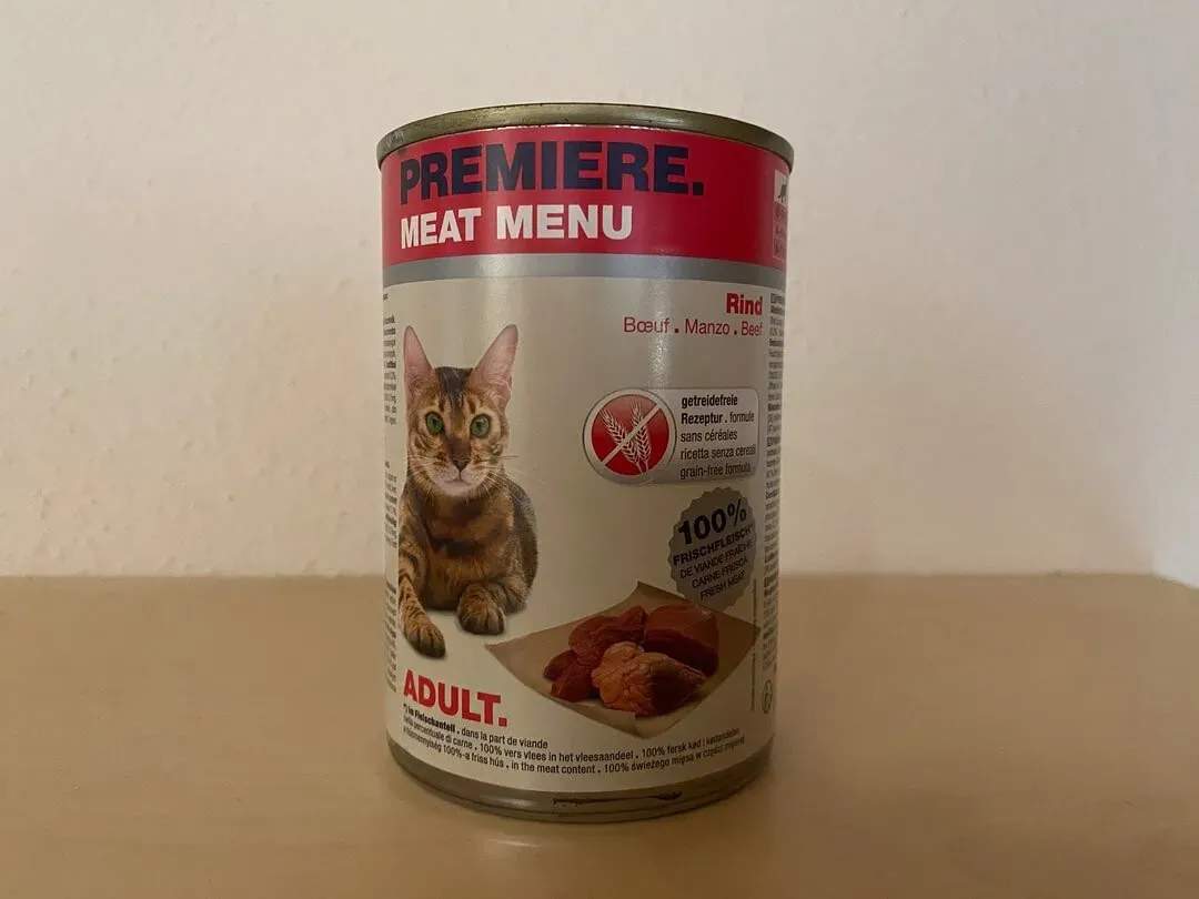 Premiere-Katzenfutter-Test-Rind