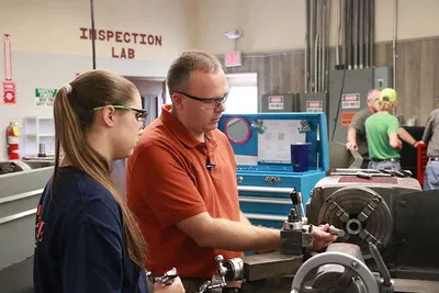 Produktionstechnologie in einer deutschen Manufaktur