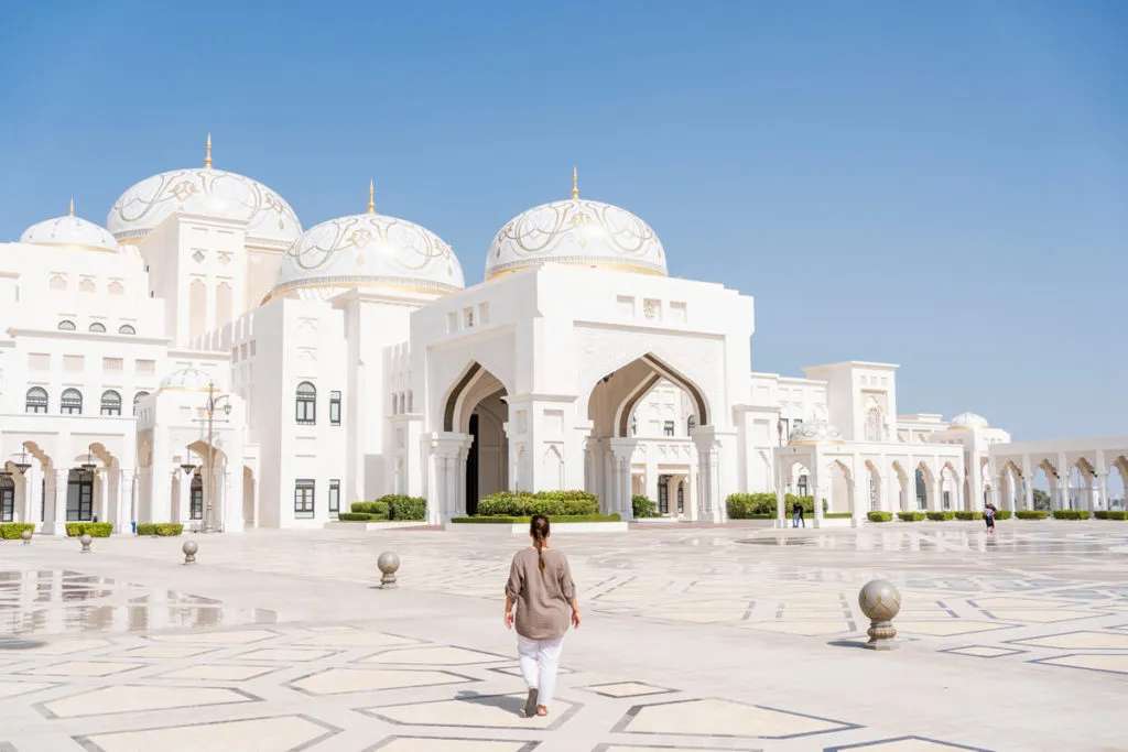 Qasr al Watan Palast in Abu Dhabi