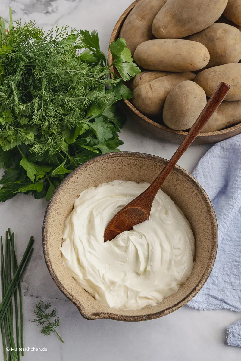 Quark für Kräuterquark.