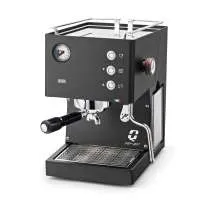 Quickmill POP UP Schwarz Siebträgermaschine