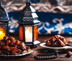 Ramadan-Dekorationen in Saudi-Arabien