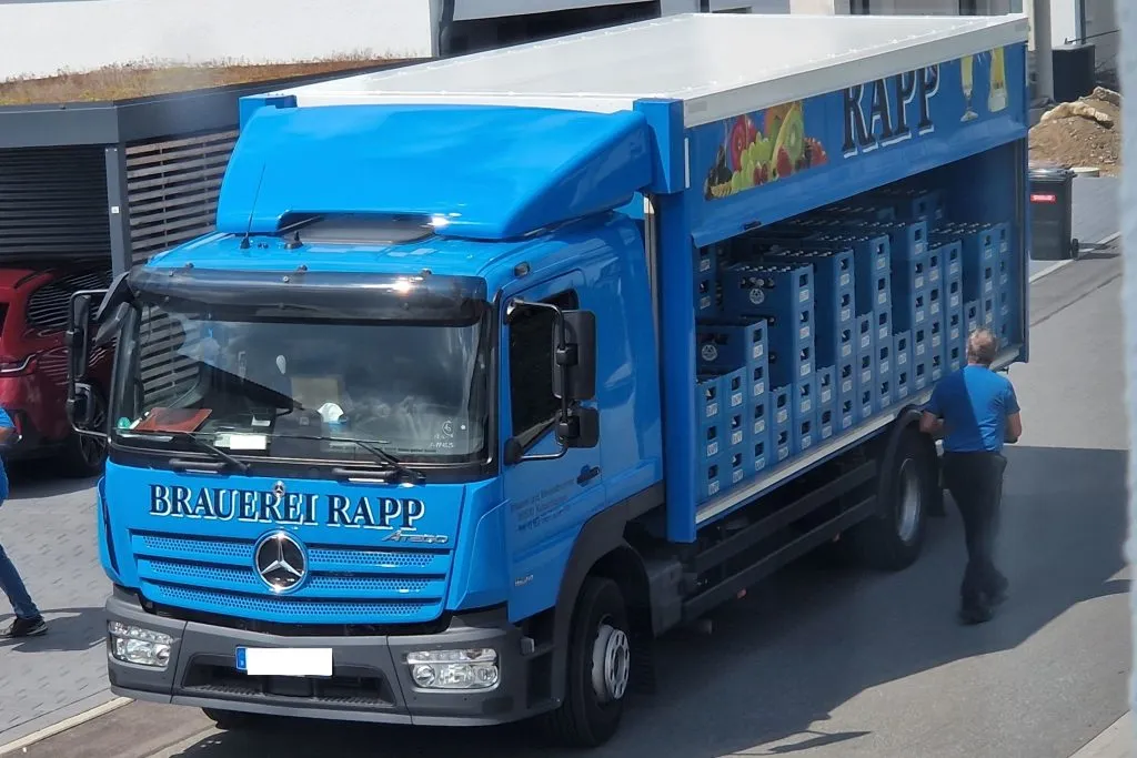 Rapp Brauerei LKW Lieferung