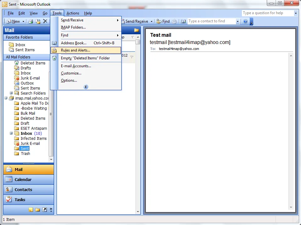 Regeln und Benachrichtigungen