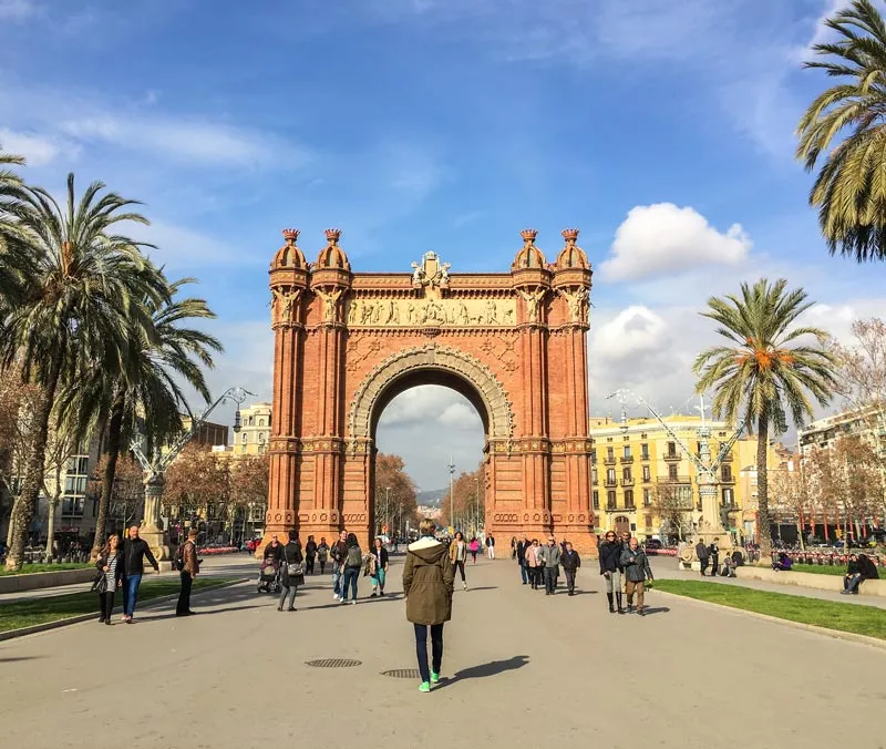 Reiseziele Juli Barcelona Arc de Triomf
